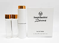 Мини парфюм Sergio Tacchini Donna (Серджио Таччини Донна) + 2 запаски, 3*20 мл.