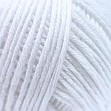 Пряжа Cotton Bay/Коттон Бай, білий 02, Performance, фото 3