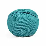 Пряжа Cotton Bay/Коттон Бай, блакитно-бірюзовий 131, Performance, фото 2