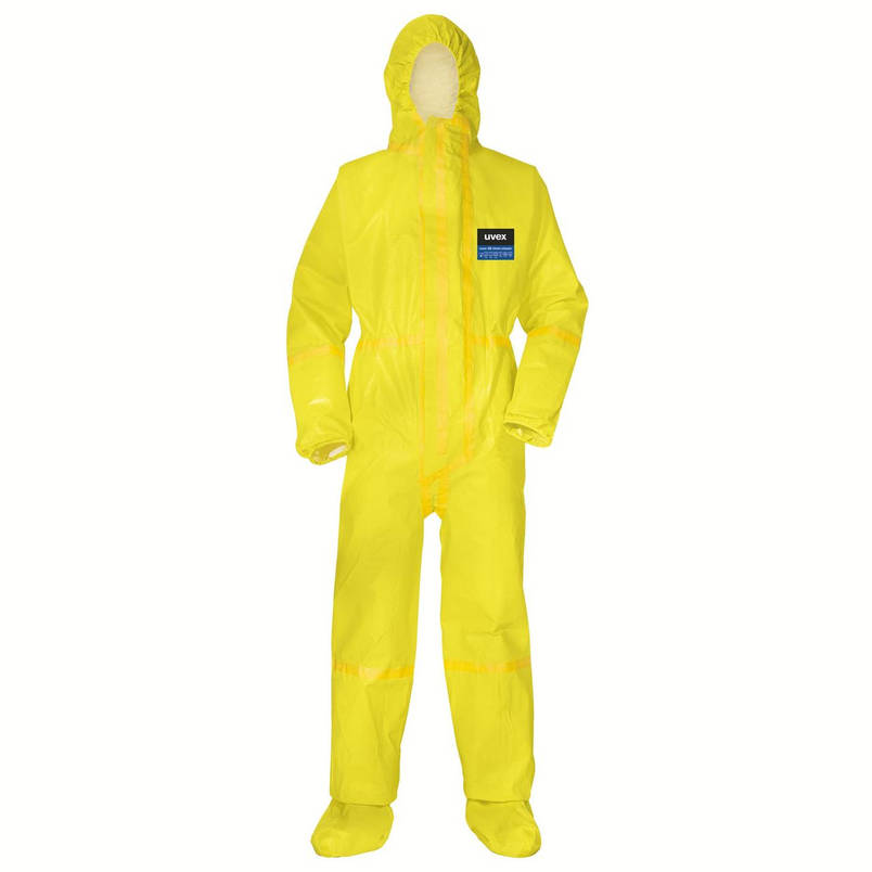 Костюм хімічного захисту Uvex 3B Chem Classic+, Жовтий, Розмір М (8849810), фото 1