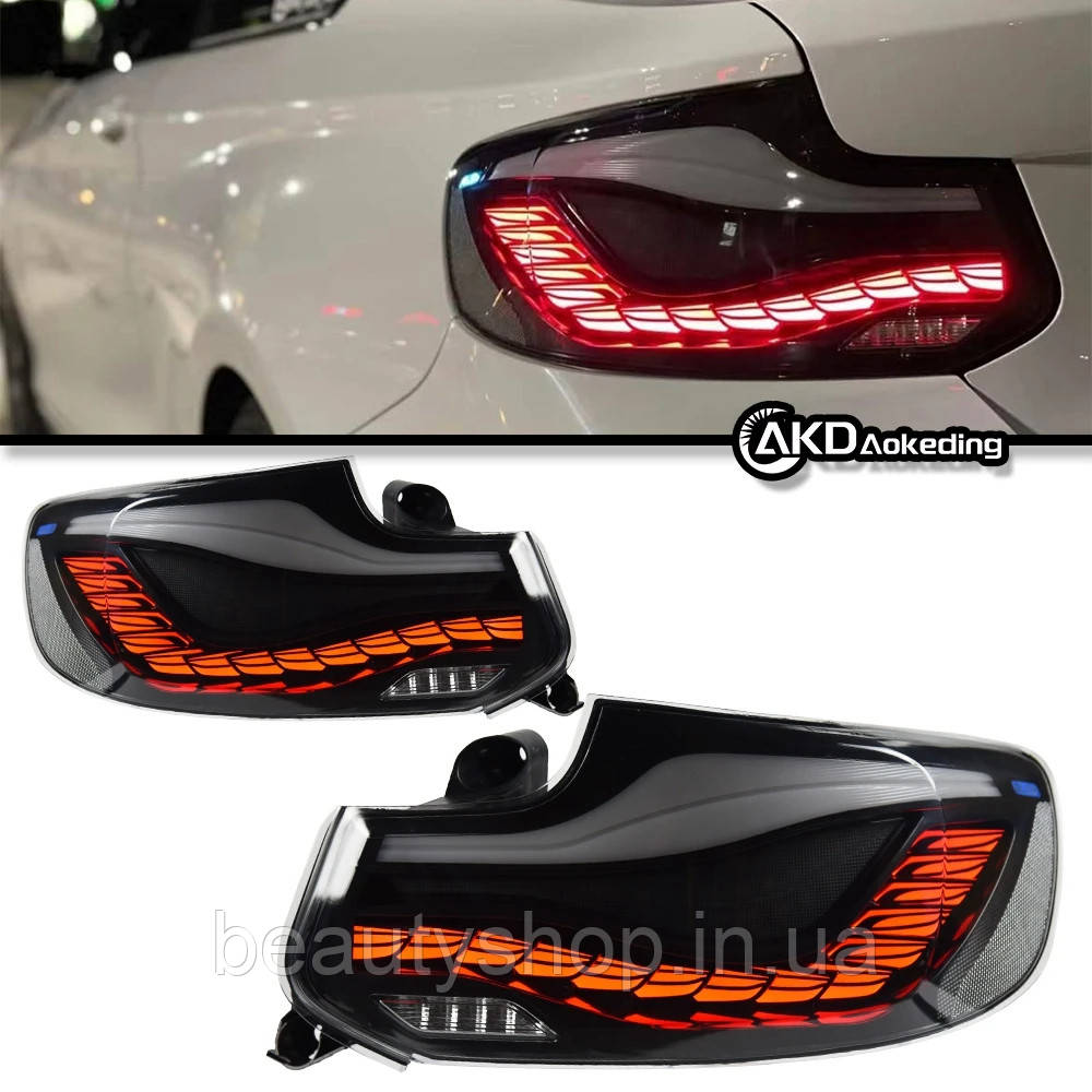 Задні світлодіодні фари з DRL для BMW 2 серії F22/F23/F44/F45/F46 (220i, 225i)