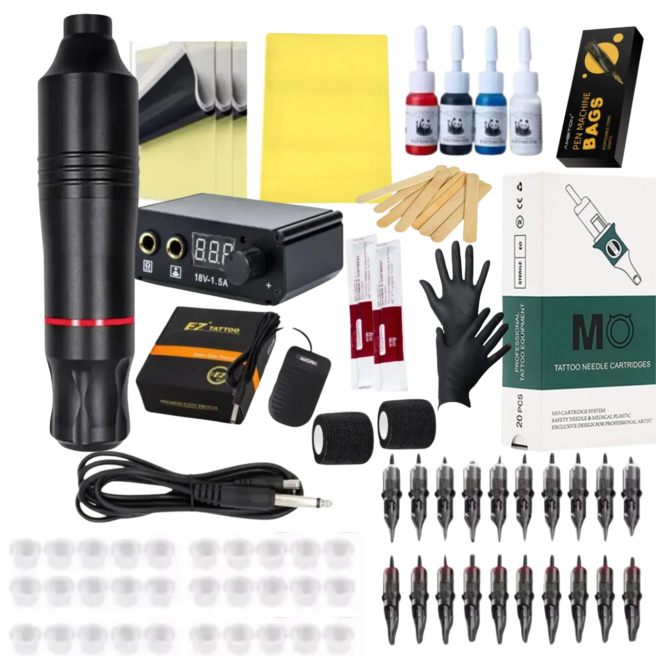 Тату набір для початківців PT-3 набір для тату майстра, фото 1