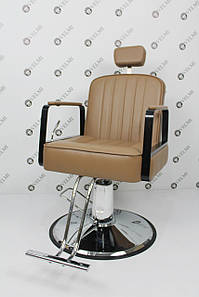 Перукарське крісло Barber Bronx для чоловічого салону краси Barbershop крісла з підголовником