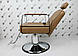 Перукарське крісло Barber Bronx для чоловічого салону краси Barbershop крісла з підголовником, фото 5