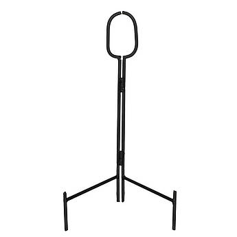 Підставка для тарілок з металу чорна Edelman