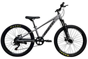 Велосипед AL Oskar Griffin 24" рама-11" сірий (56854)