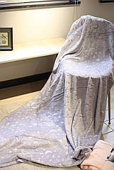 Плед флісовий Bella Villa 200х220 см сірий (C-0058 Eu)