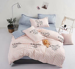 Комплект постільної білизни Stella Prima з мікросатину двоспальний SP-1025 Du