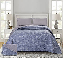 Покривало стьобане ТМ Bliss сіре (Уцінка)