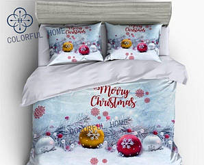Комплект постільної білизни Colorful Home фланель Євро 200x220 NY-0003 Eu