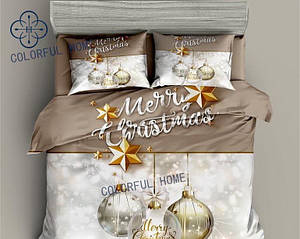Комплект постільної білизни Colorful Home фланель Євро 200x220 NY-0005 Eu