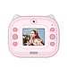 Дитячий фотоапарат моментального друку фото Вушка Smart Kids Q9 M, фото 6