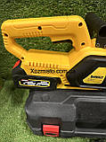Акумуляторна пила DeWalt DCM122N (48V, 6 Аh) АКБ пила з автоматичним змащенням ланцюга, фото 7