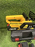 Акумуляторна пила DeWalt DCM122N (48V, 6 Аh) АКБ пила з автоматичним змащенням ланцюга, фото 3