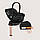База с автокреслом Lionelo MOXIE I-SIZE SET BLACK CARBON, фото 2