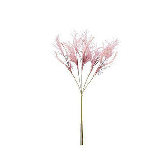 Штучна гілка для декору з ефектом сушеної трави в рожевому кольорі Edelman