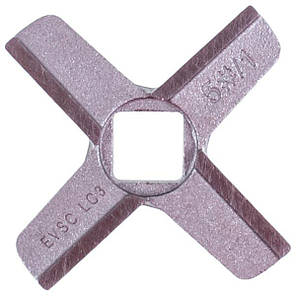 Ніж для м'ясорубки Bosch 00629848 D=46mm s=9mm Отвір=9x9mm, фото 3