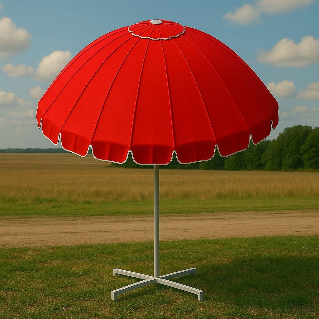 Професійна торгова парасолька KARAMAN 3,3 м 16 спиць | Вітровий клапан УФ-захист Standart +, фото 1