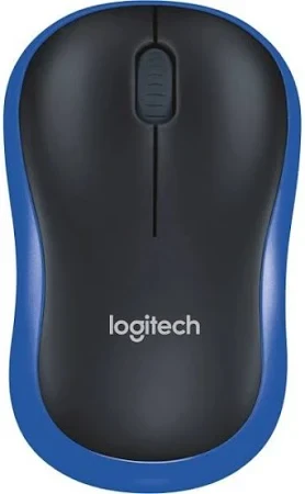 Бездротова акумуляторна миша Logitech M185 Синя