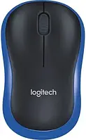 Бездротова акумуляторна миша Logitech M185 Синя