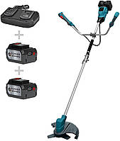 Тример садовий акумуляторний Konner&Sohnen KS BCT-40V, 40В(20В+20В) акб 2?4А·год, 3.6кг