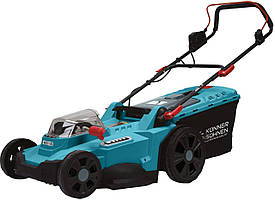 Газонокосарка акумуляторна Konner&Sohnen KS 43LM-40V 40В(20+20) 43см 50л 25-75мм 15.5кг (без АКБ та ЗП)