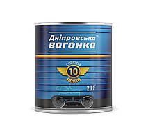 Емаль ПФ-133 0.9 л Білий лак (900) високоглянцева Дніпровська вагонка
