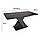 Стіл обідній розкладний Dark A 120(160)x80 Ательє Темний, фото 9