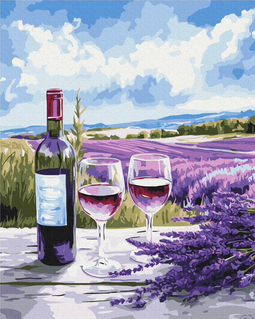 Картина за номерами 40х50 см. Лаванда. Романтика в Провансі Brushme BS54256, фото 1