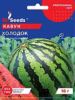 Кавун Холодок продуктивний сорт середньостиглий щільний зернистий соковитий солодкий лежкий, упаковка 10 г