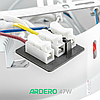 Люстра FELICITY 47Вт AL6133 ARD біла із хромом Ardero 2700К-6500К 5180Lm LED з пультом ДУ 400х400х90мм, фото 9