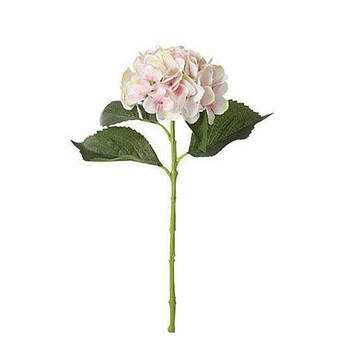 Штучна квітка у світло-рожевому кольорі Гортензія Edelman