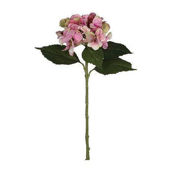 Штучна квітка для декору в ніжно-рожевому кольорі Гортензія Edelman