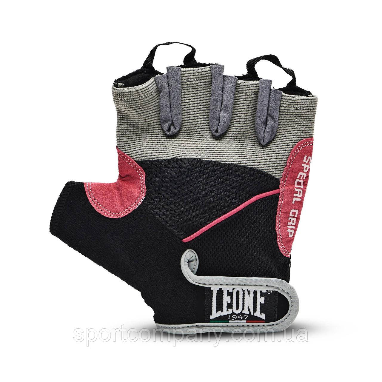 Рукавички для фітнесу Leone Gel Shock Purple XS