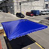 Парасолька 2.5*2.5 квадратна синя PRO MAX LS, фото 4