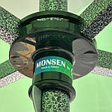 Торгова парасолька Munsen 3×3 м з вітровим клапаном і УФ-захистом, нейлон, металева конструкція, фото 9