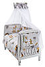 Дитяча постіль Babyroom Gold RG-08 сірий (африка), фото 2