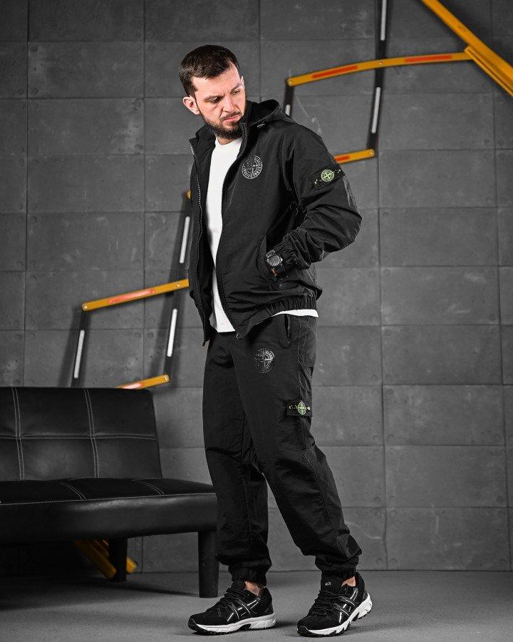 Спортивний костюм Stone Island submariner black НП4994