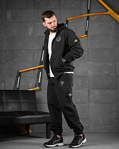Спортивний костюм Stone Island submariner black НП4994