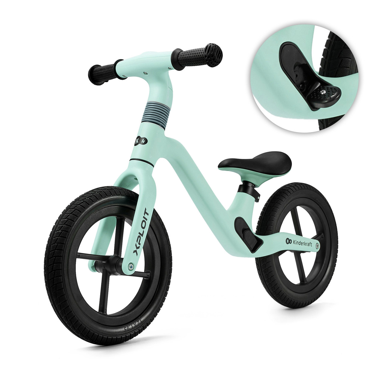 Беговел Kinderkraft Xploit Turquoise (KRXPLO00TRQ0000)