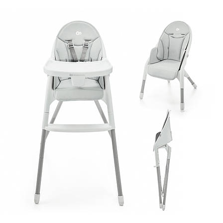 Стільчик для годування Kinderkraft Dinnly Grey (KHDINN00LGR0000), фото 1
