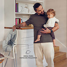 Стільчик для годування Kinderkraft Dinnly Grey (KHDINN00LGR0000), фото 4