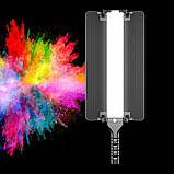 Лампа LED видео Handheld Fill Light Stick RL-60SL RGB I 1m cable with adapter I1pc battery 4400mA I Remote I, фото 3