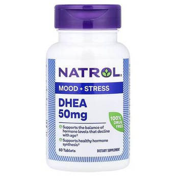 Natrol DHEA 50 mg 60 таблеток