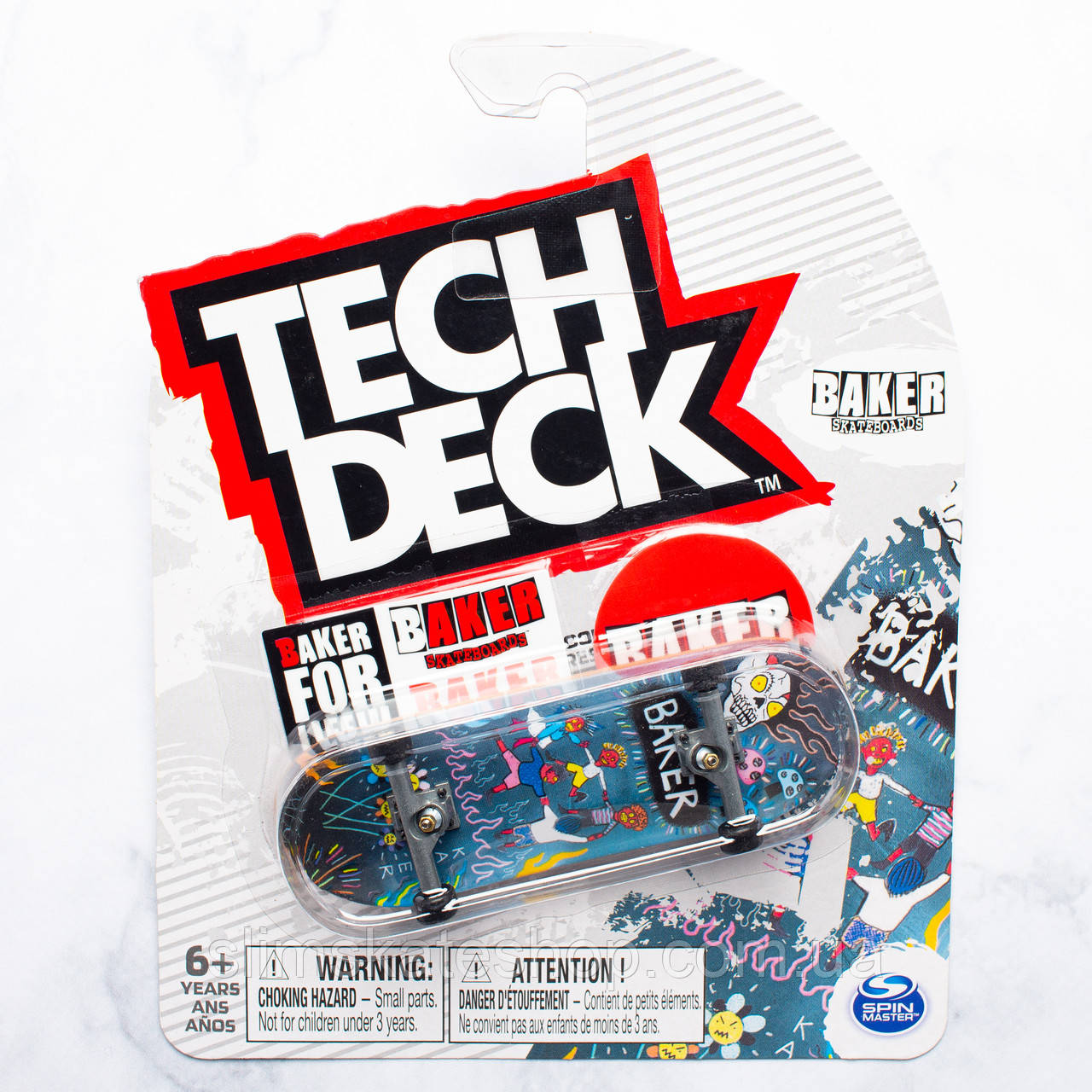 Фінгерборд Tech Deck Baker Skateboards Kader Sylla 32 мм
