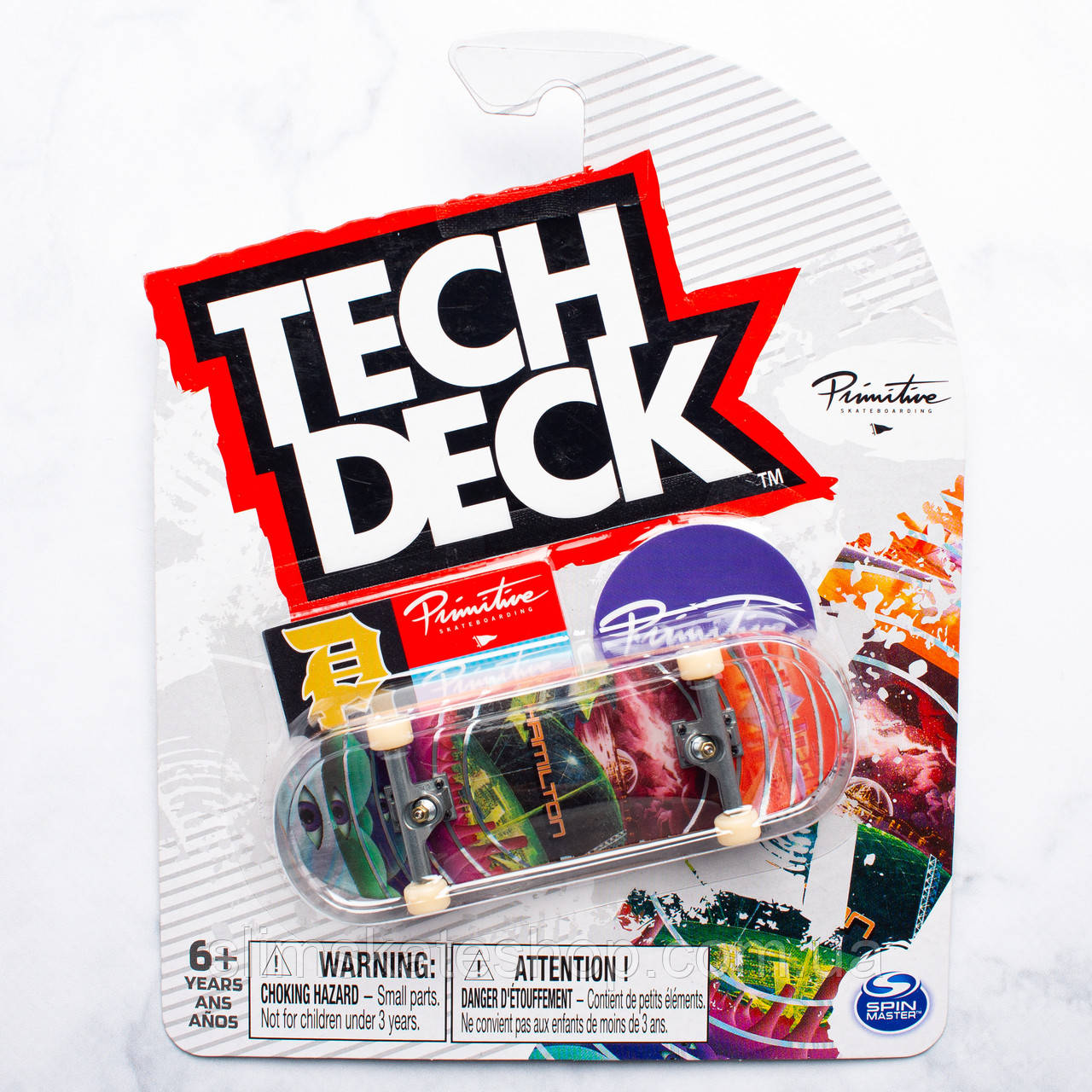 Фінгерборд Tech Deck Primitive Skateboarding Spencer Hamilton Dimensions 32 мм, фото 1