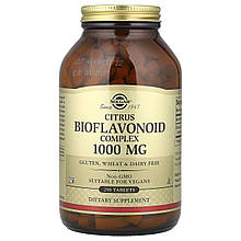 Біофлавоноїди, Citrus Bioflavonoid, Solgar, 1000 мг, 250 таблеток