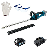 Потужні акумуляторні ножиці-кущоріз PROFI-TEC PDG5220BL POWERLine : з АКБ 20V 4.0 Ah (005956)