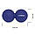 Масажний м'яч Cornix Lacrosse DuoBall 6.3 x 12.6 см XR-0109 Navy Blue, фото 7