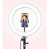 Лампа Кольцевая LED RL-14 RGB Original 36cm  36w  | 192 Lights | Remote I 3m cable with plug  I 3 holder I, фото 7